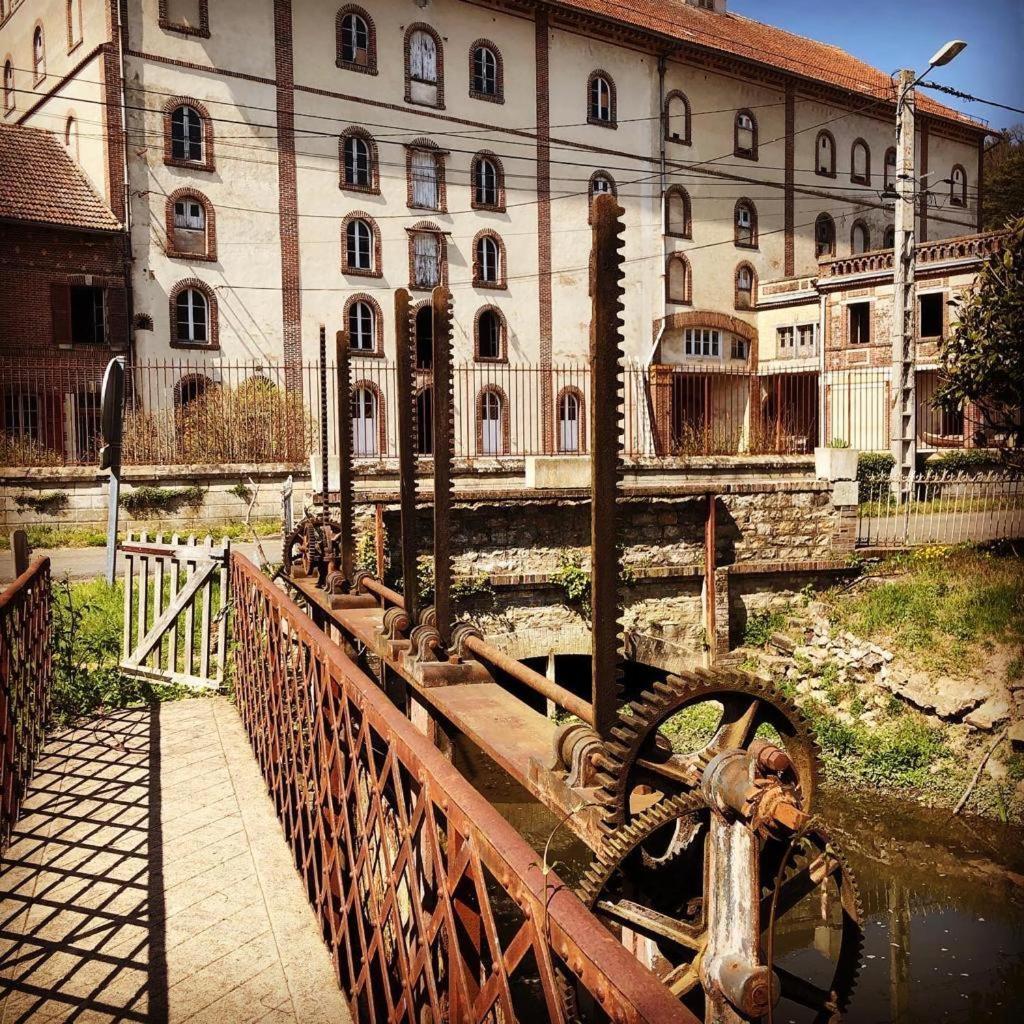 Loft Industriel Aux Grands Moulins De Ruffin Apartman Brechamps Kültér fotó